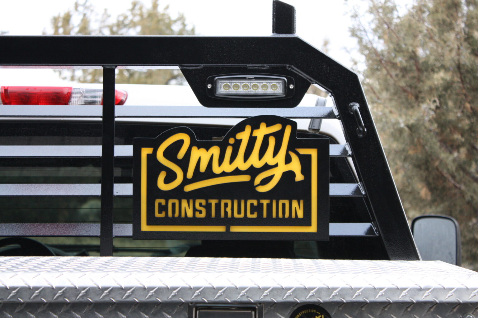 Architectural metal signage project